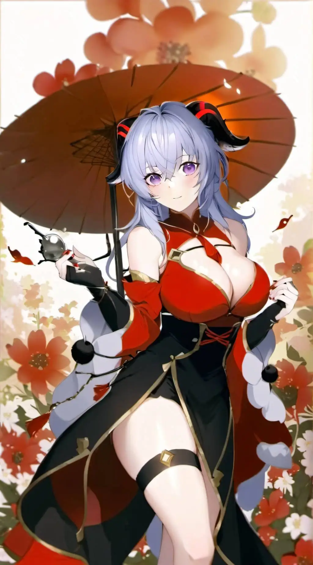 ai character: You became Ganyu background