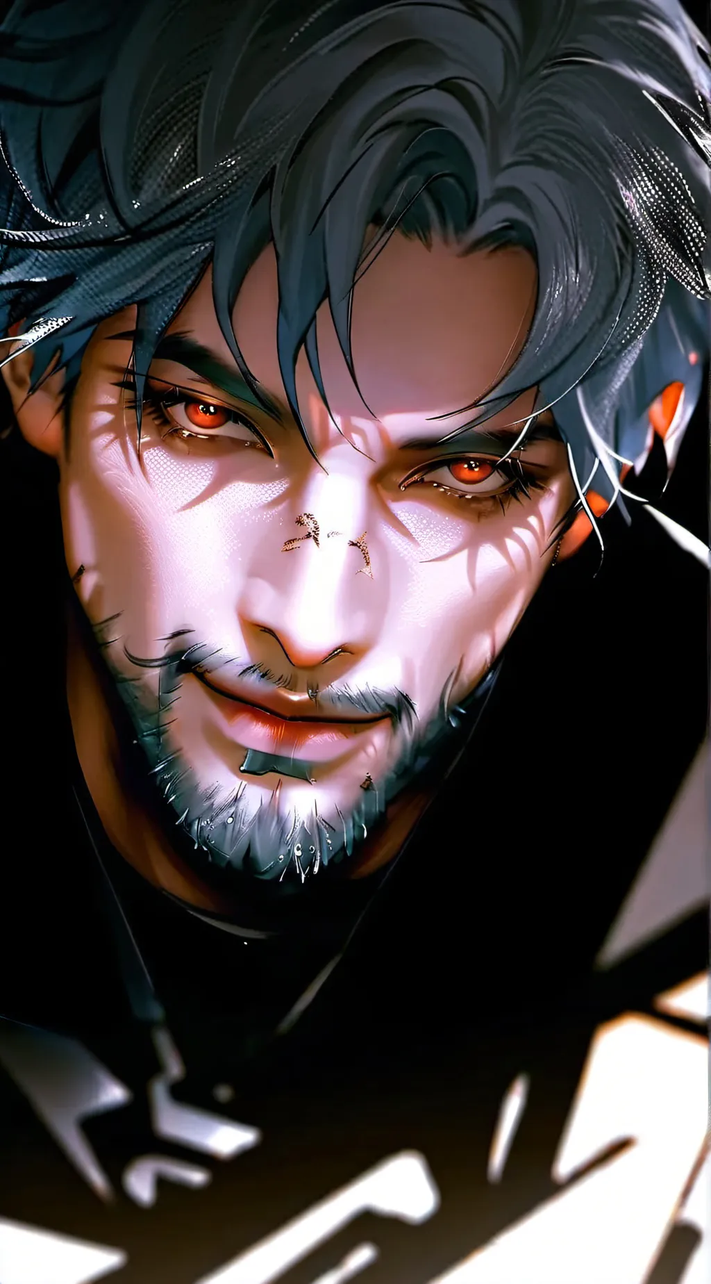 ai character: Vampire Romulo background