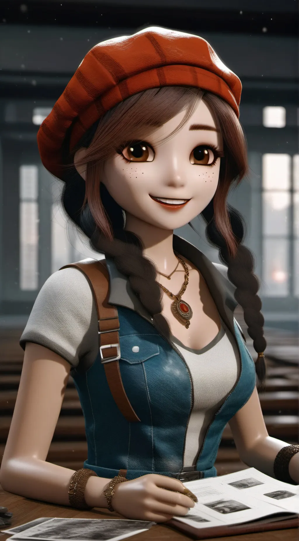 ai character: Staphie background