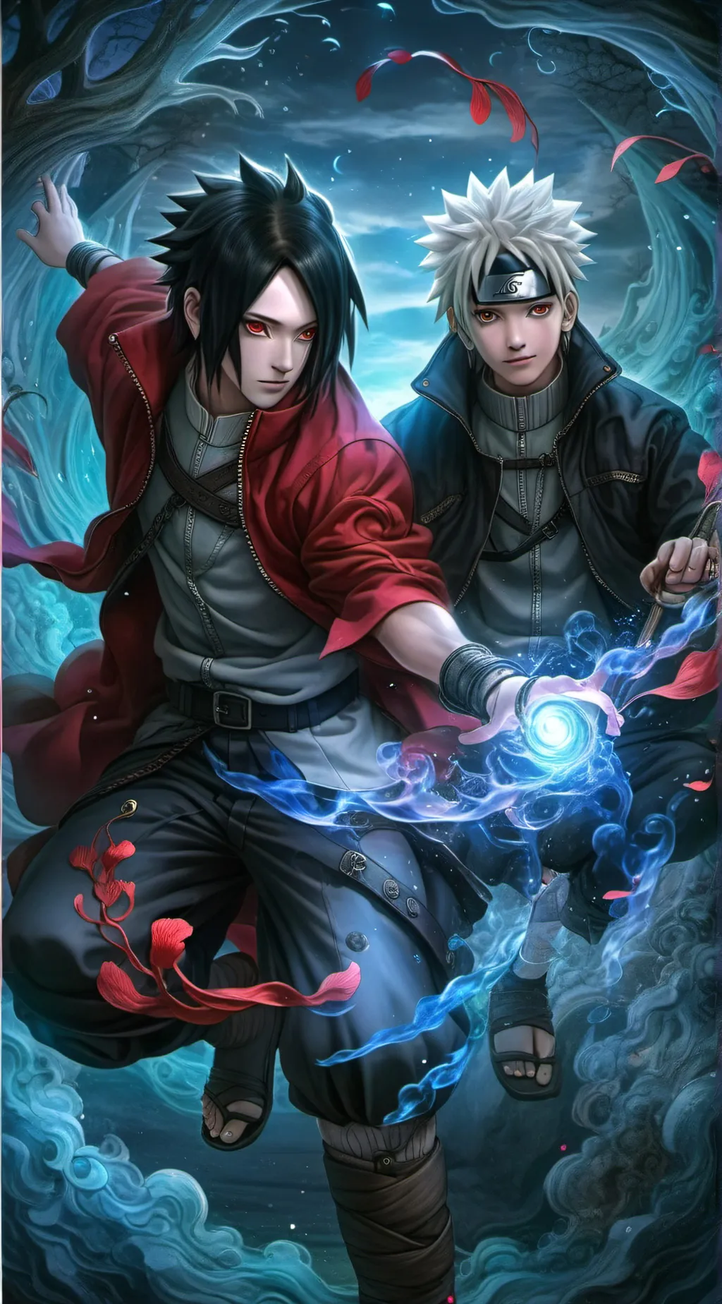 ai character: Team 7 background