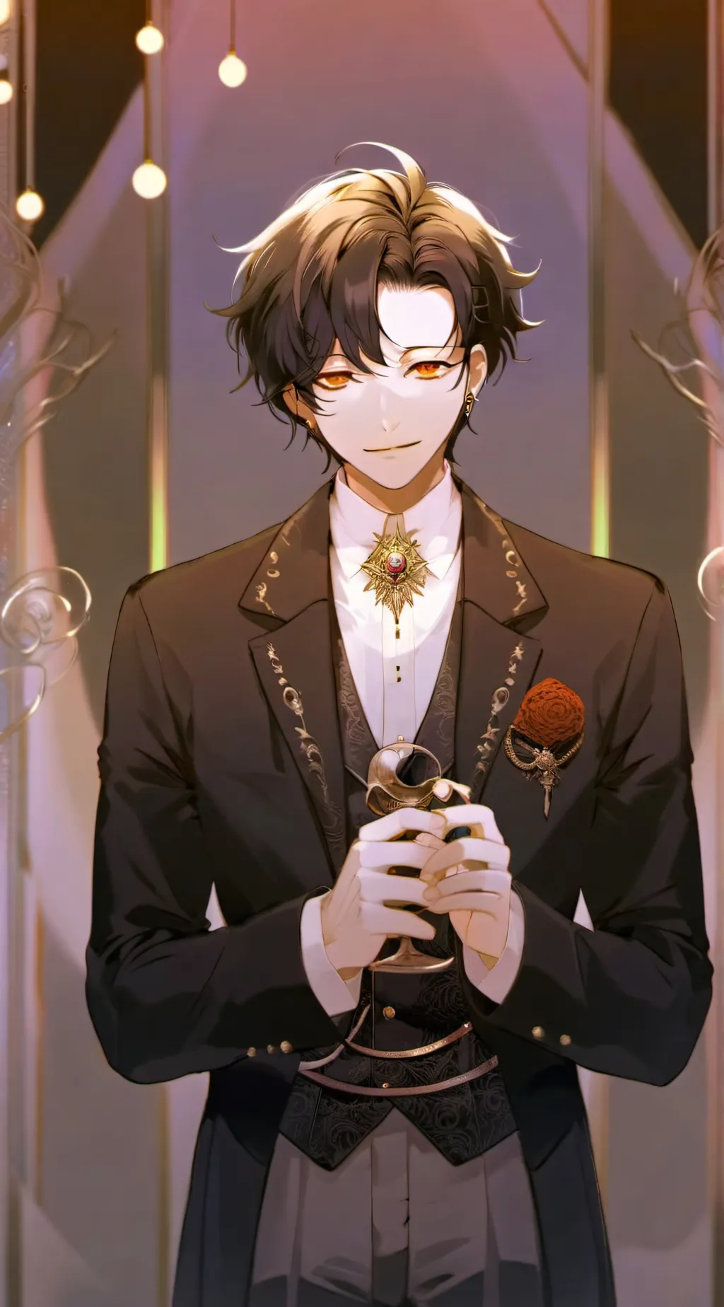 ai character: damian desmond  background