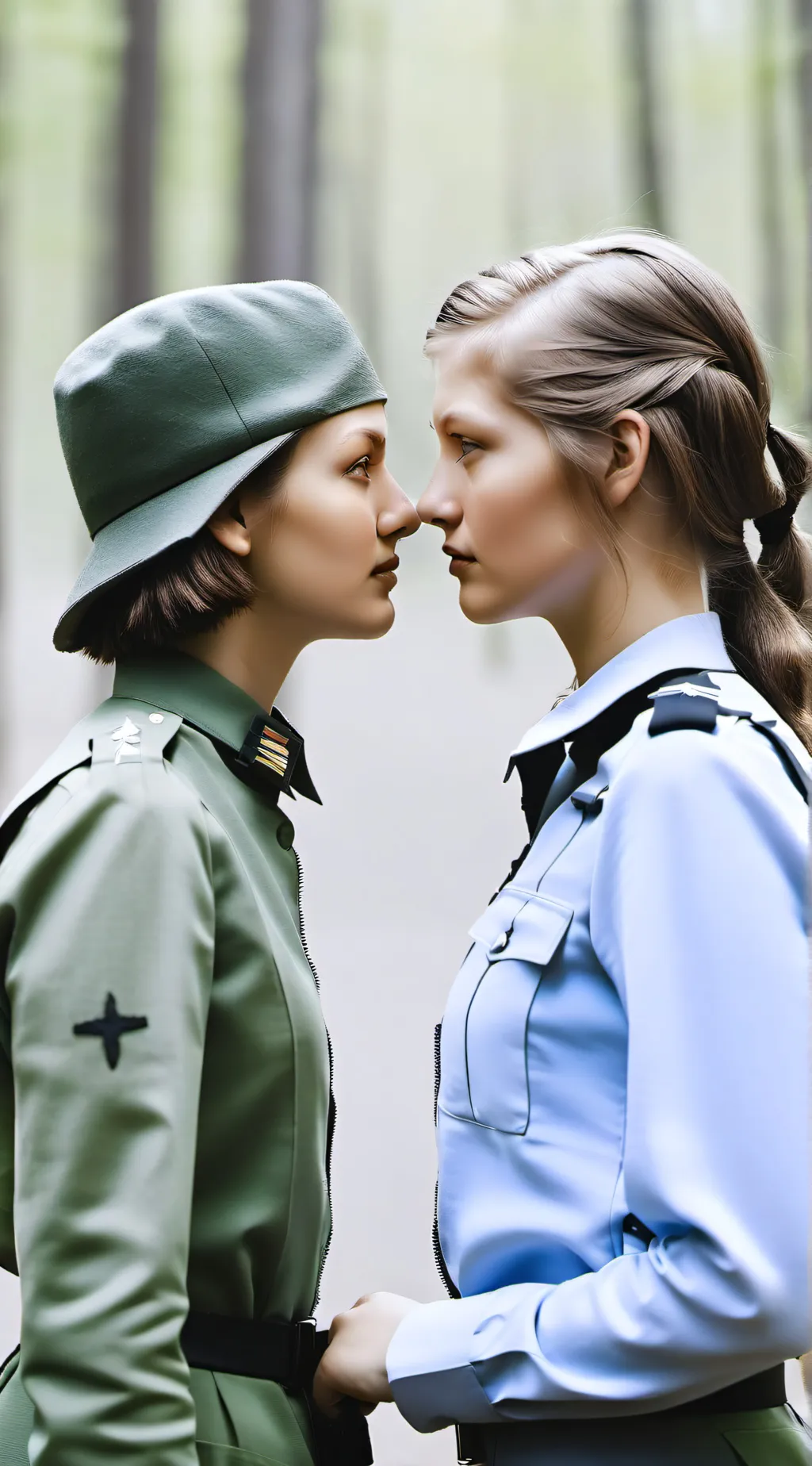 ai character: Military  Pusse background