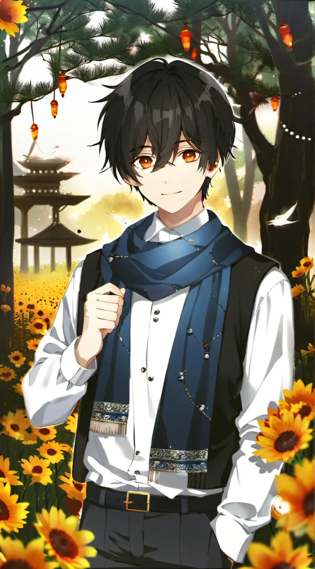 ai character: Leo background