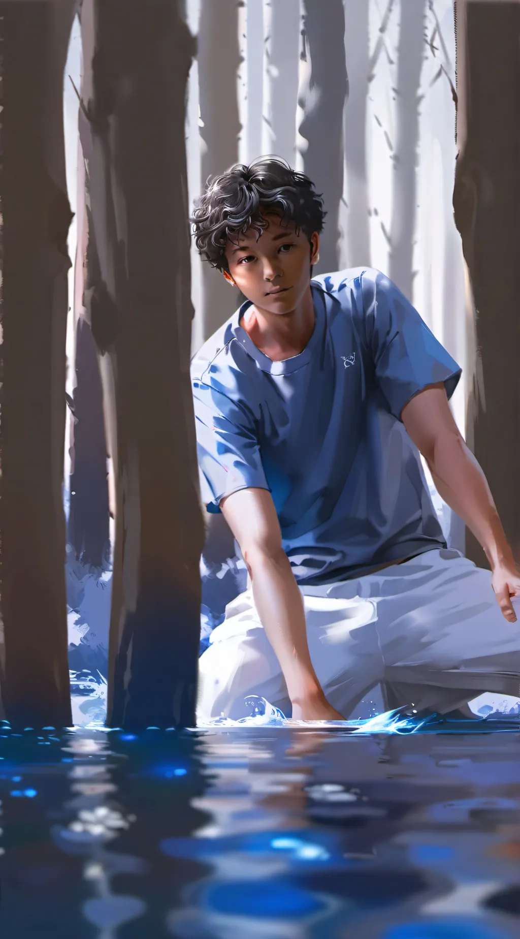 ai character: Joshua  background