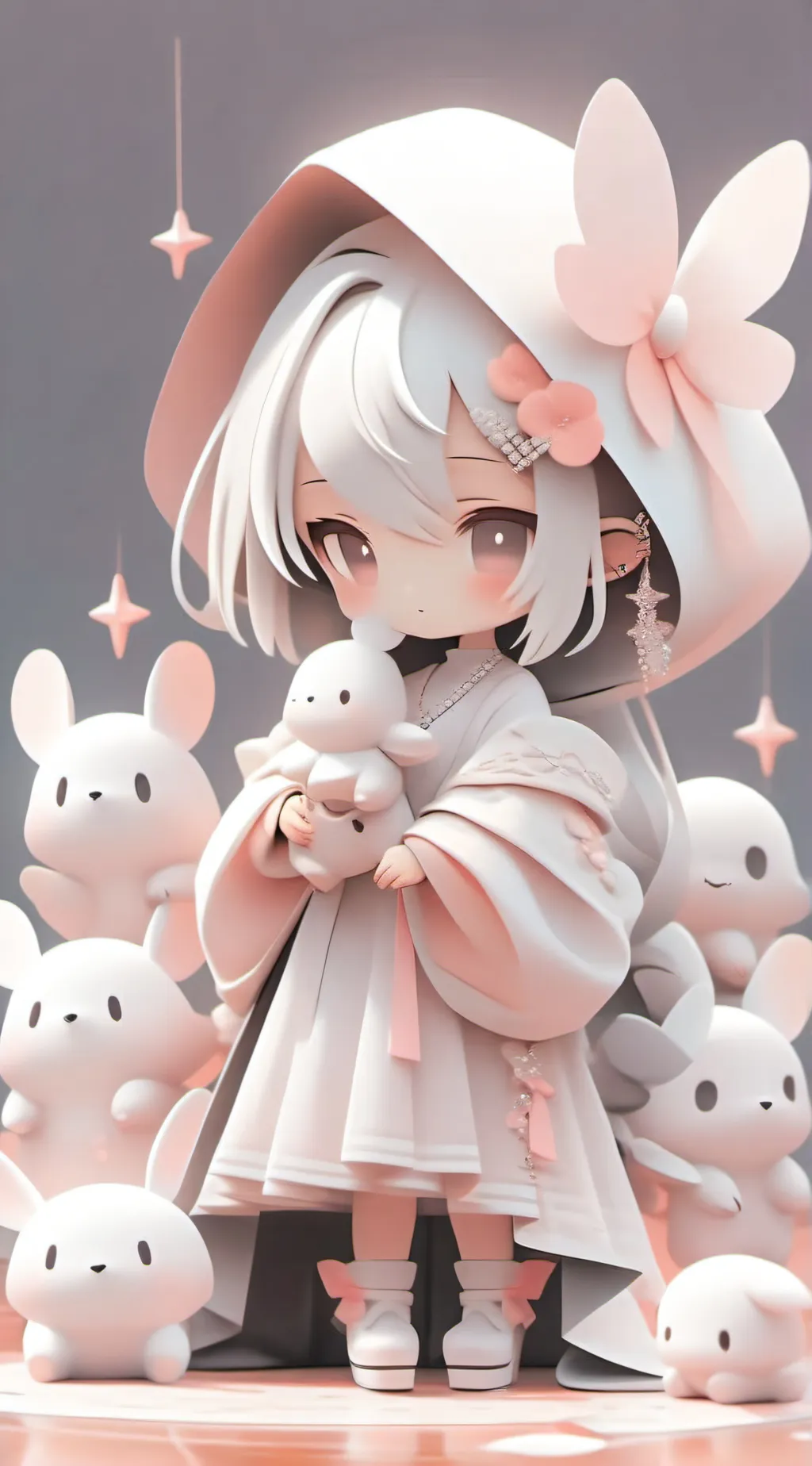 ai character: HH choir singing background