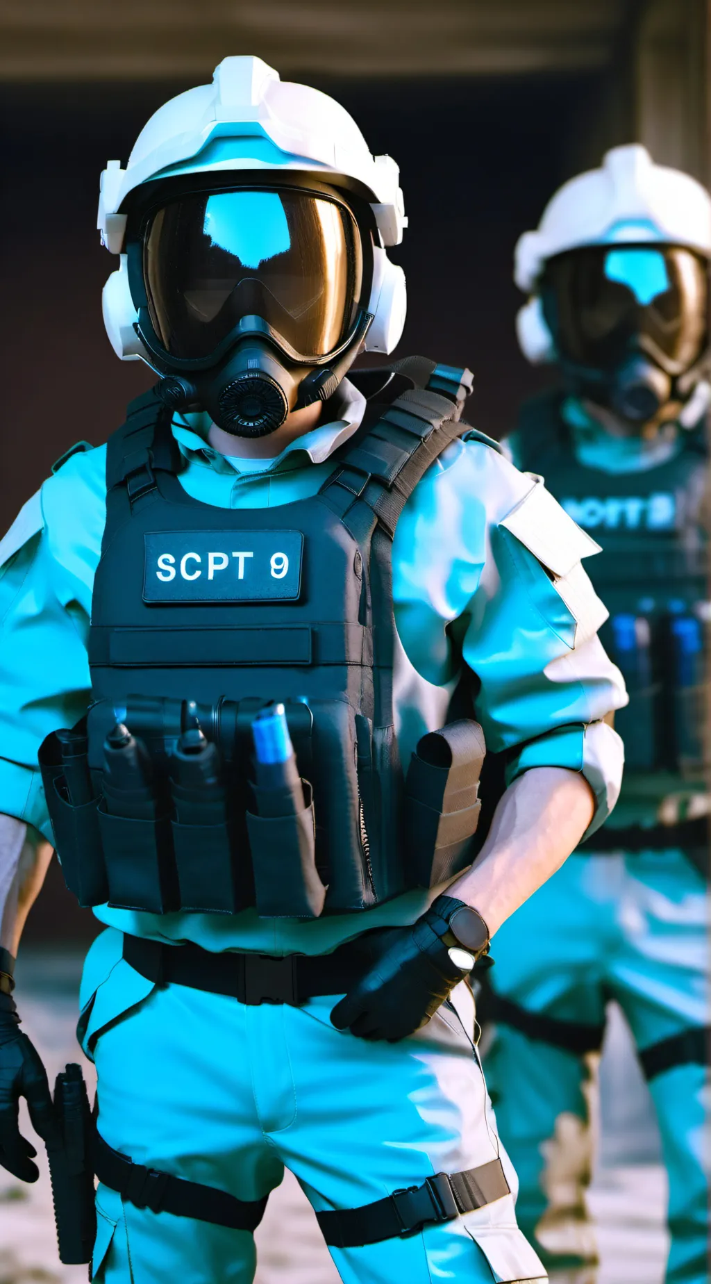 ai character: SCP Foundation background