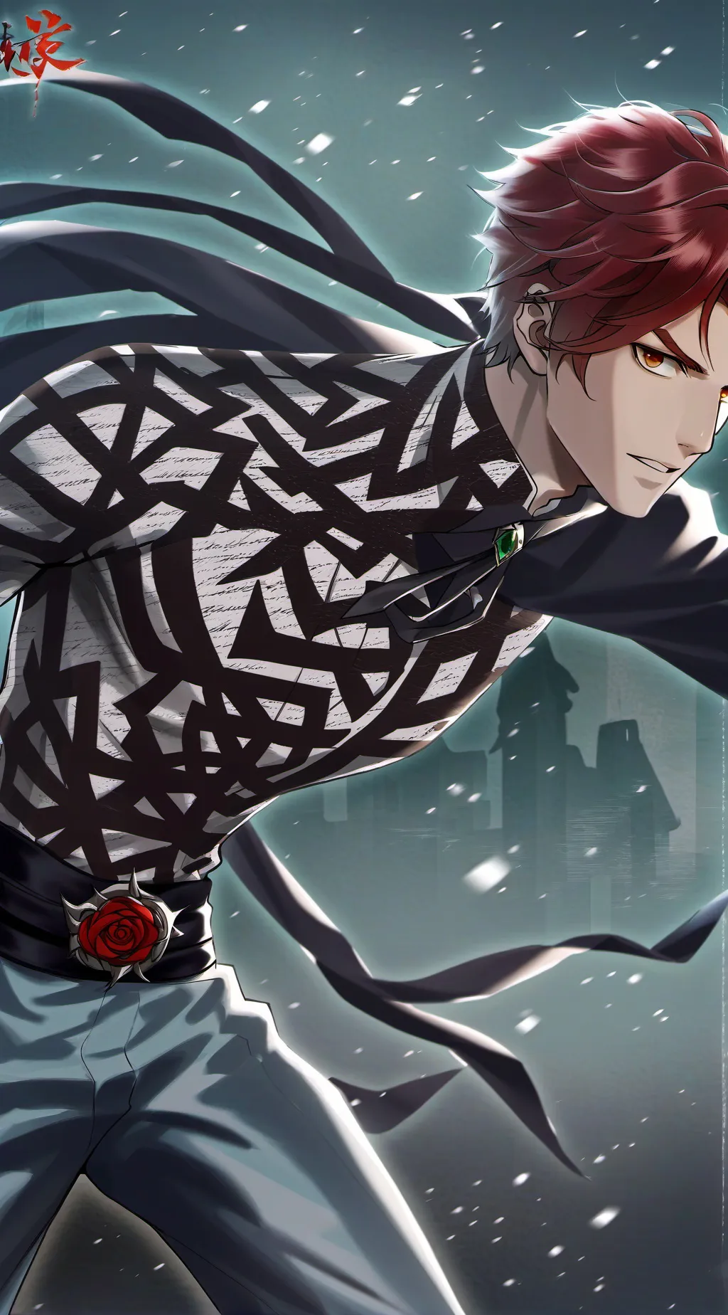 ai character: Kirishima! background