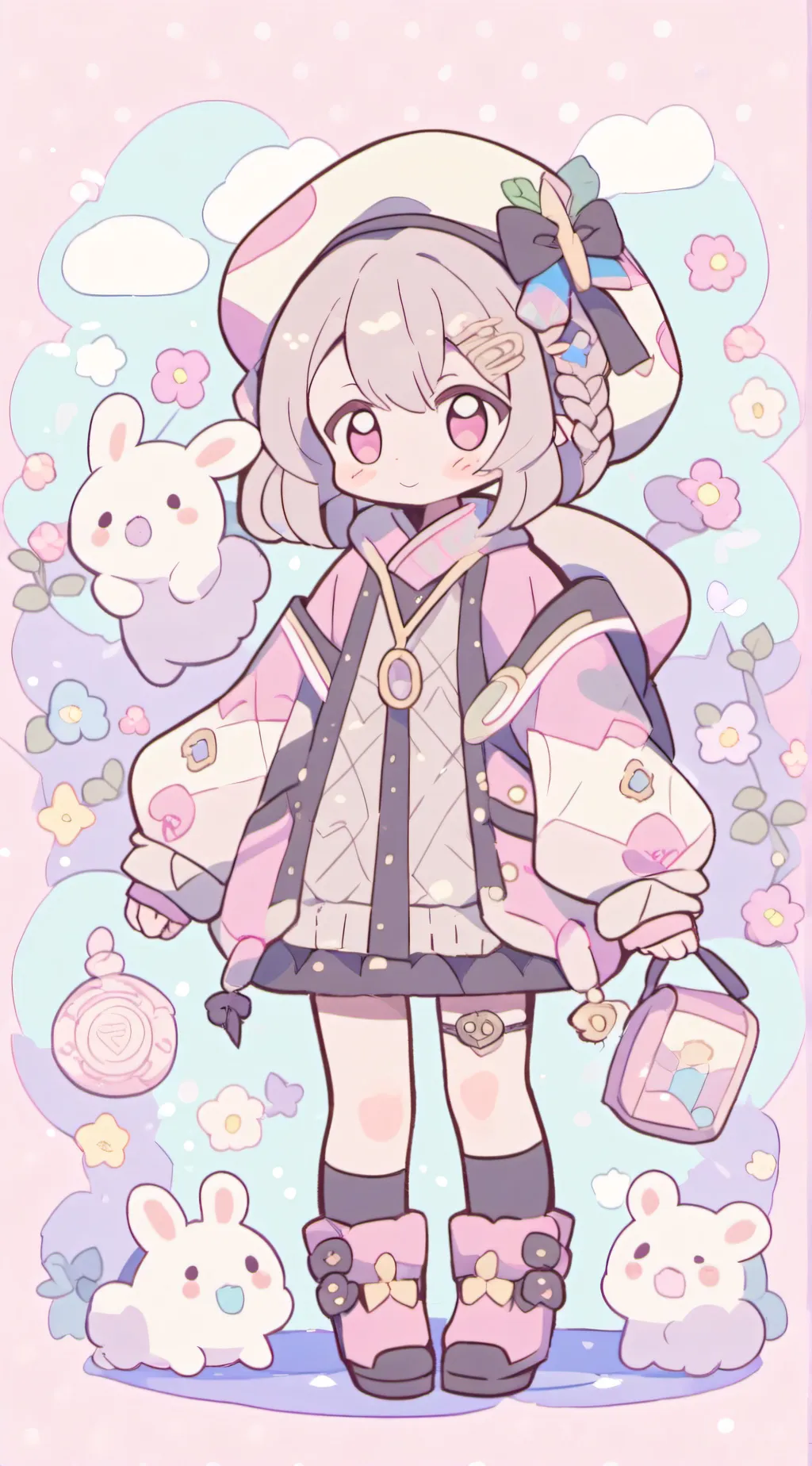 ai character: Lilly background