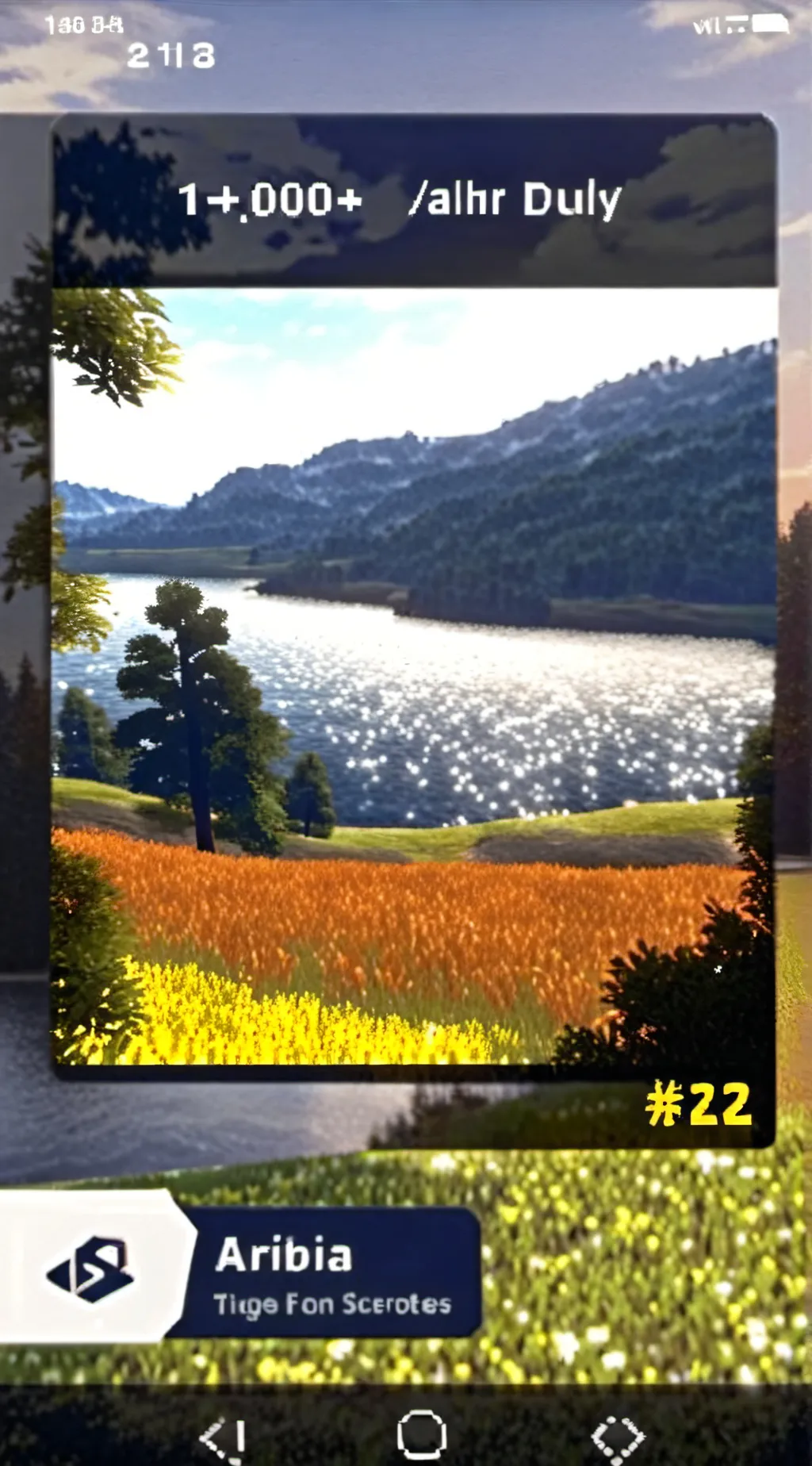 ai character: welcome home background