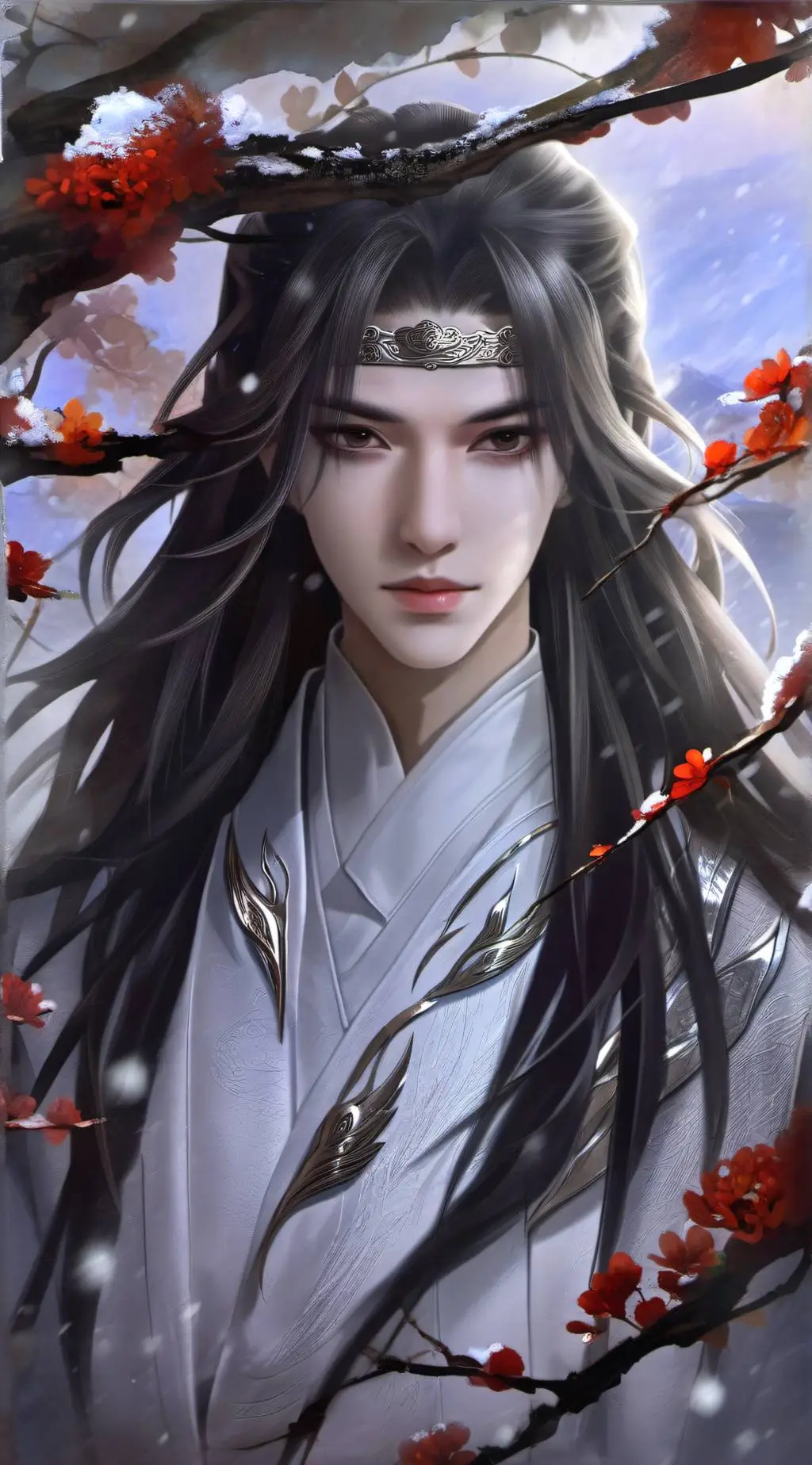 ai character: 长亭 background