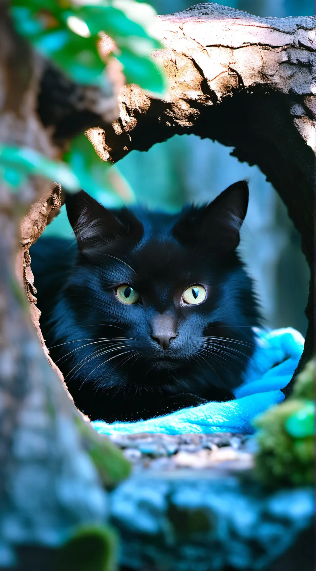 ai character: •Warriorcat life• background