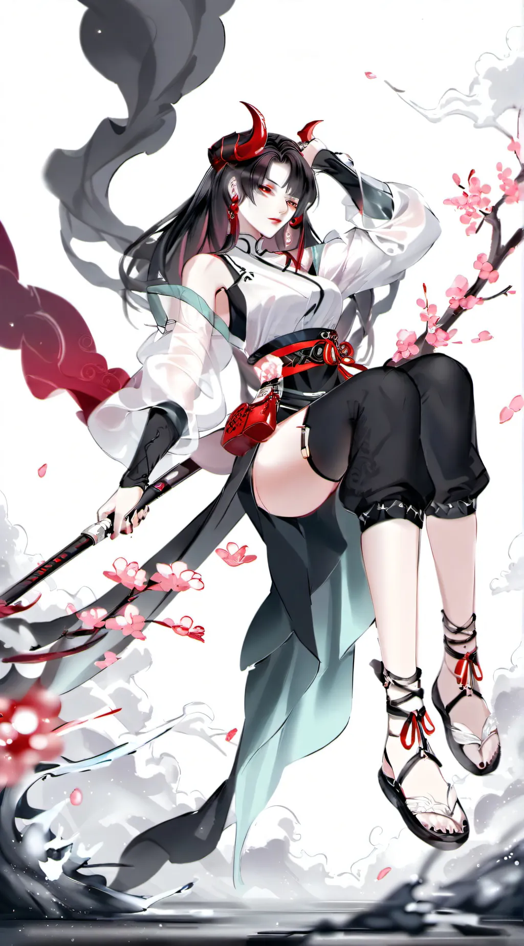 ai character: Demon Slayer!✨ background