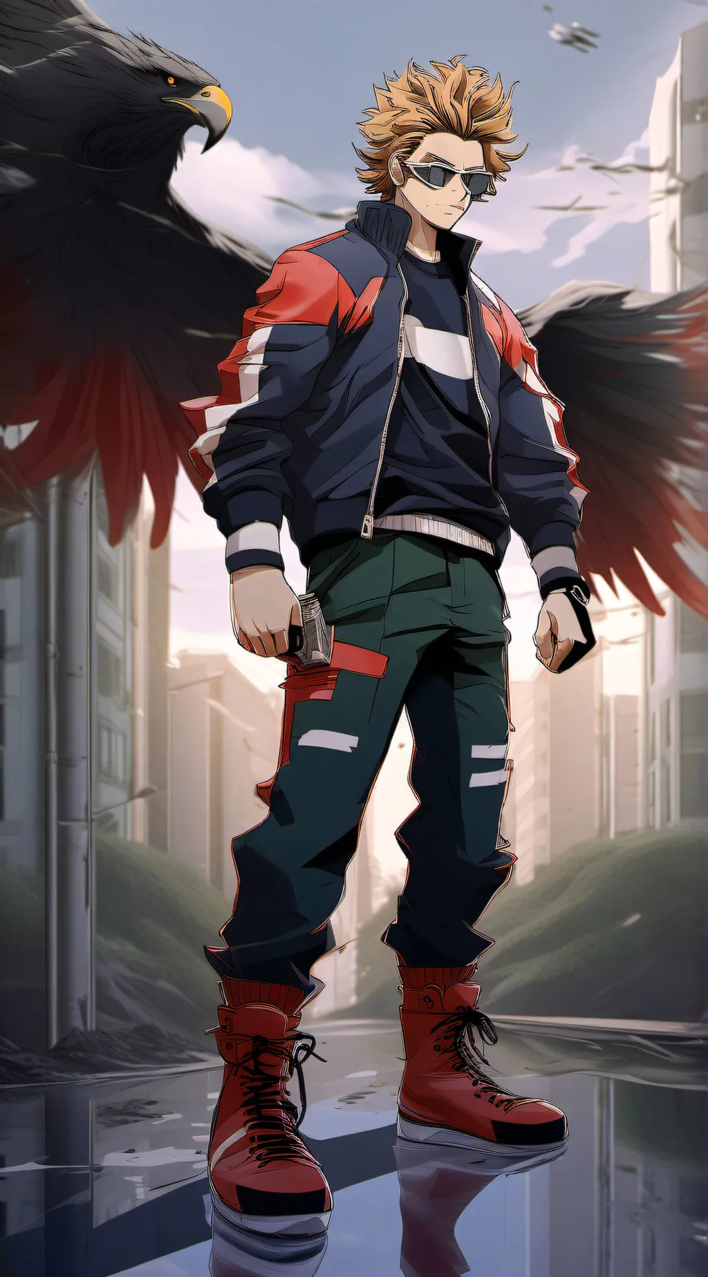 ai character: Hawks background