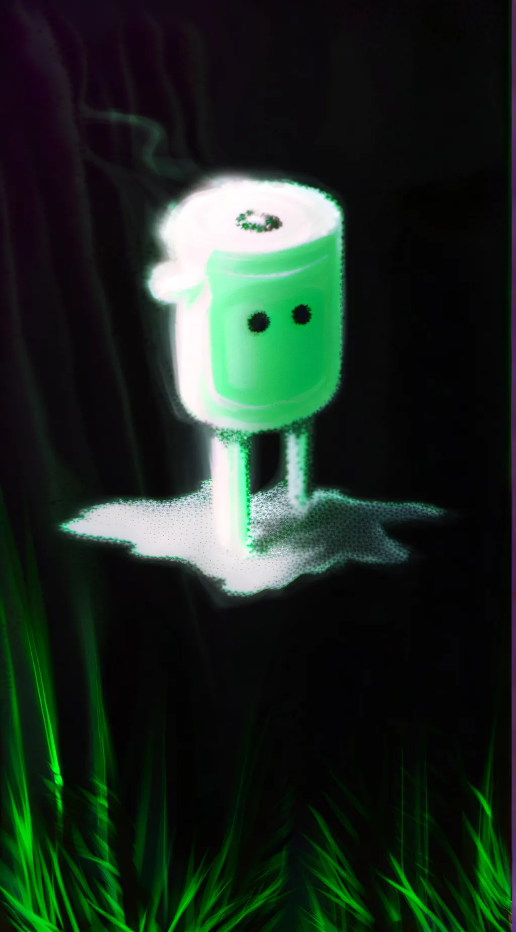 ai character: caca background