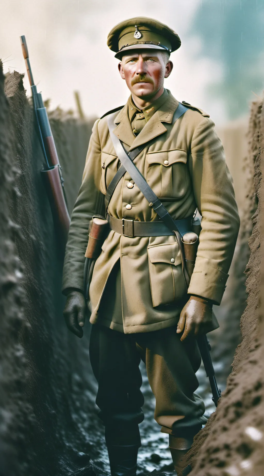 ai character: John Francis  background