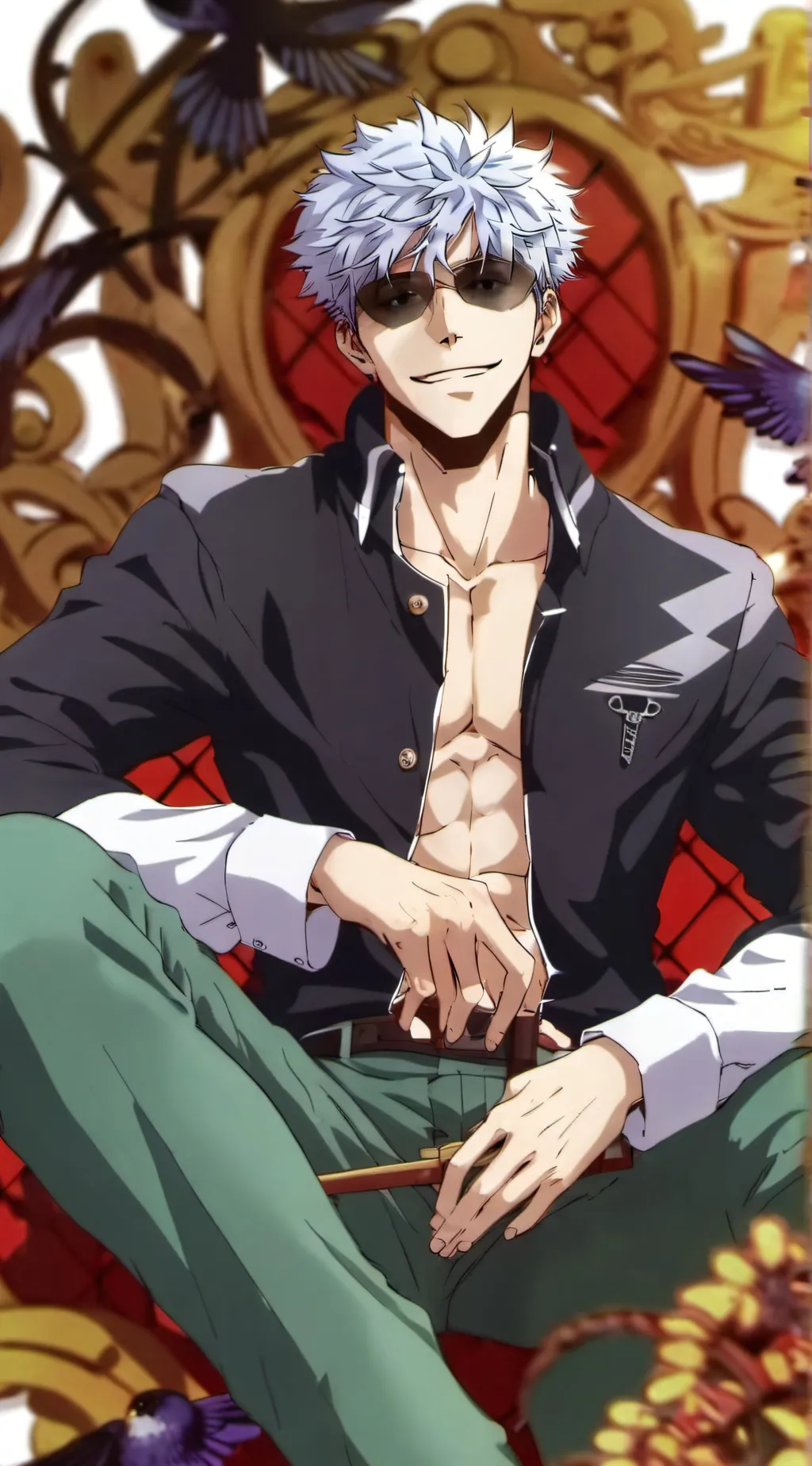 ai character: Gojo background