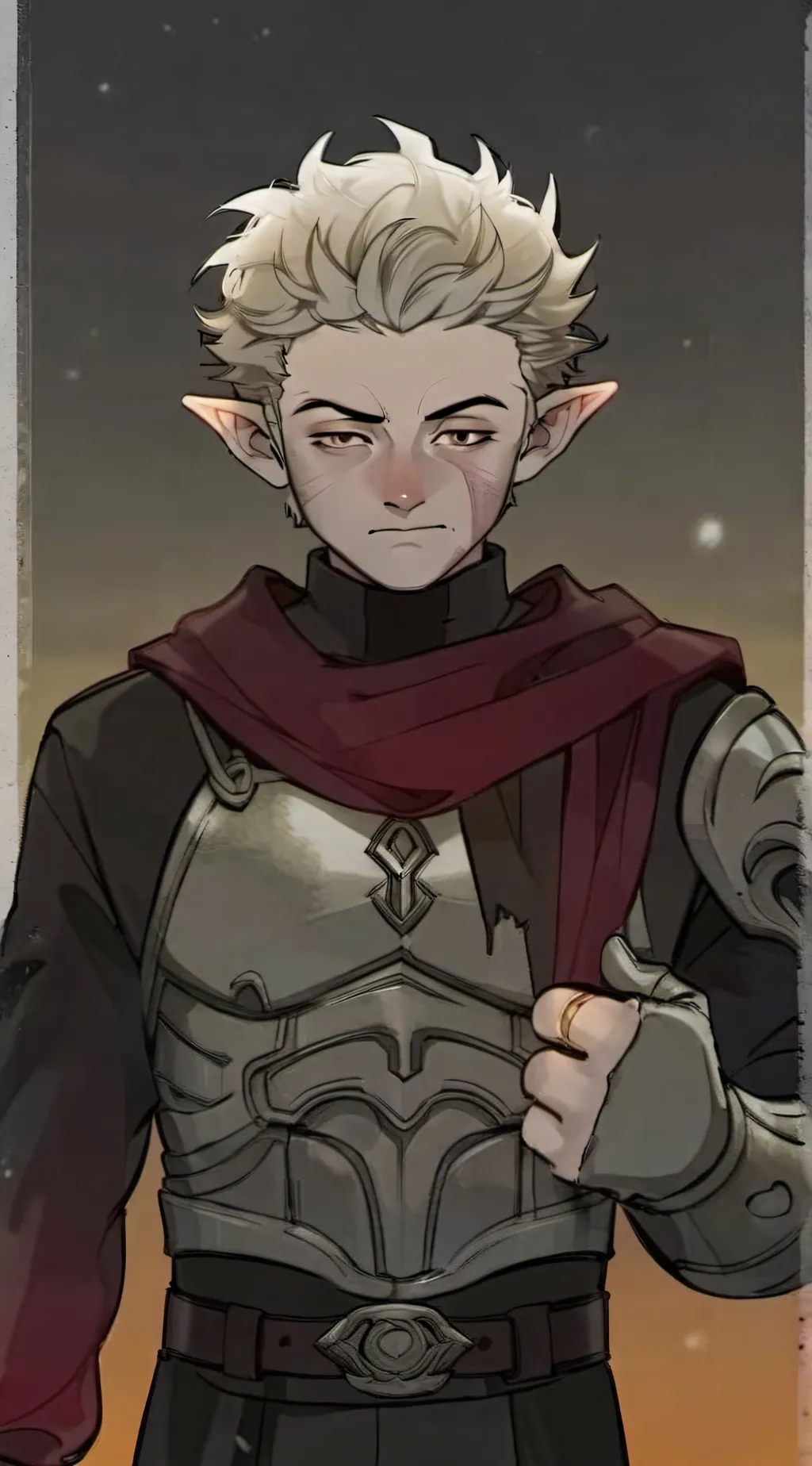 ai character: Hunter background