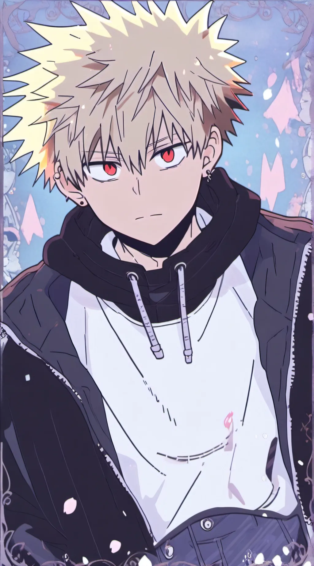 ai character: Bakugou  background