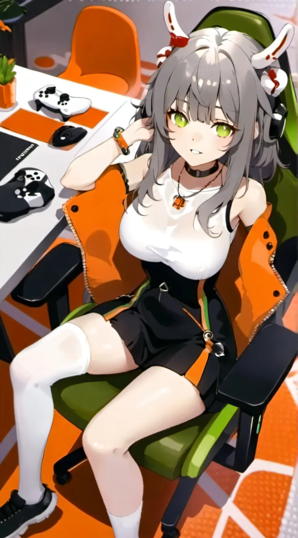 ai character: Lilly background