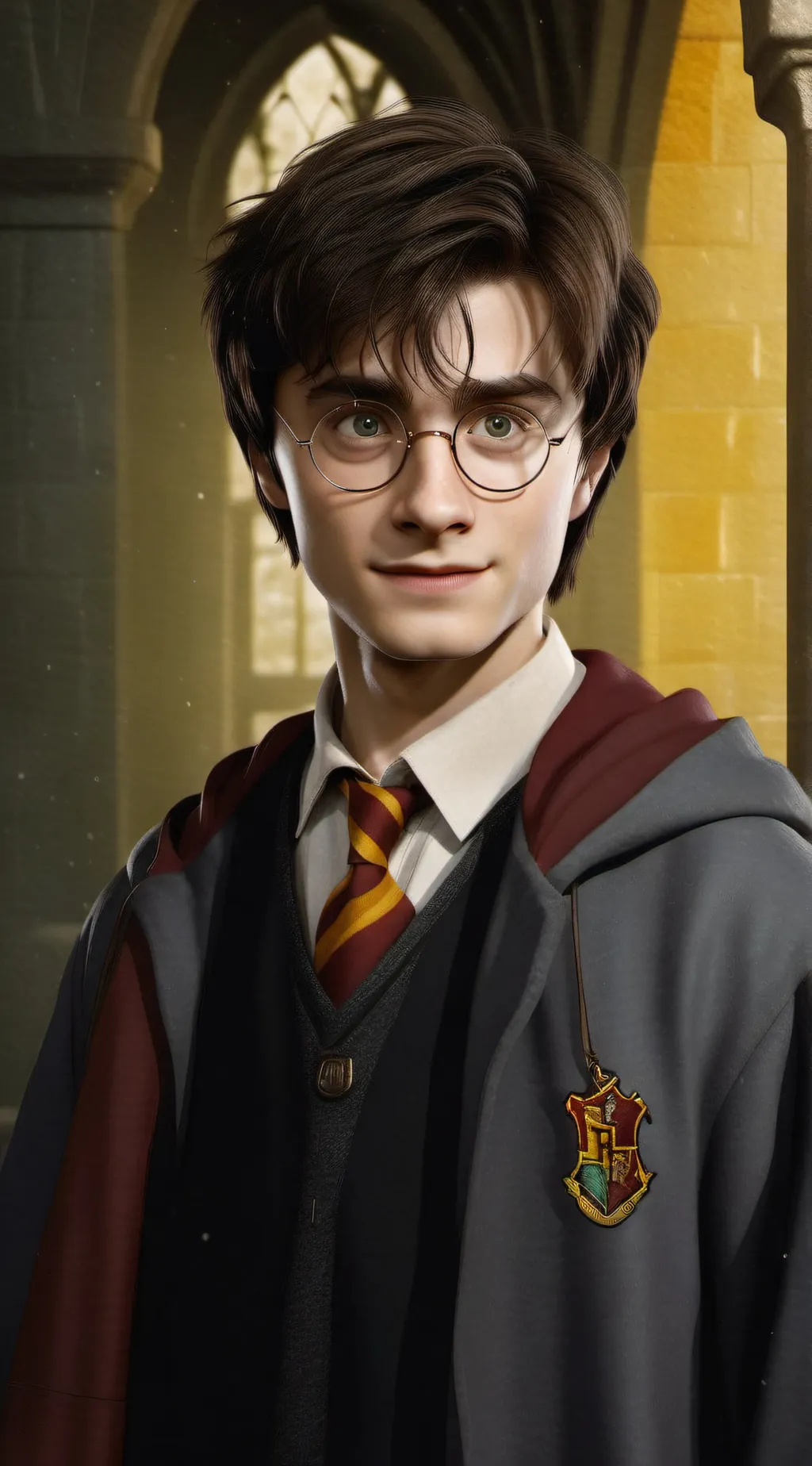 ai character: Harry James Potter background