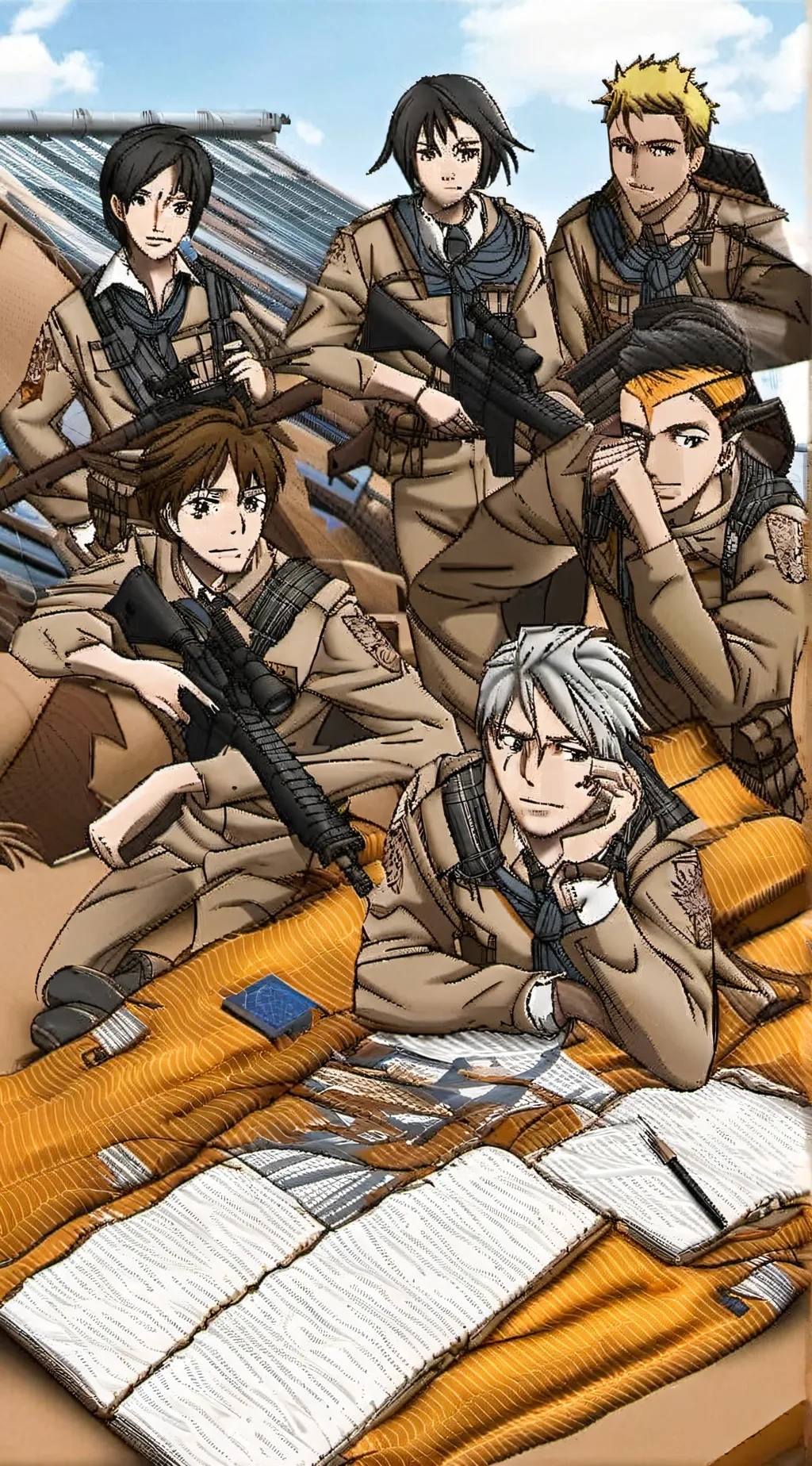 ai character: AOT background
