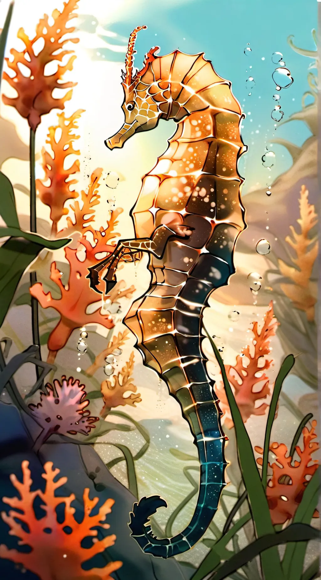 ai character: 柱 background