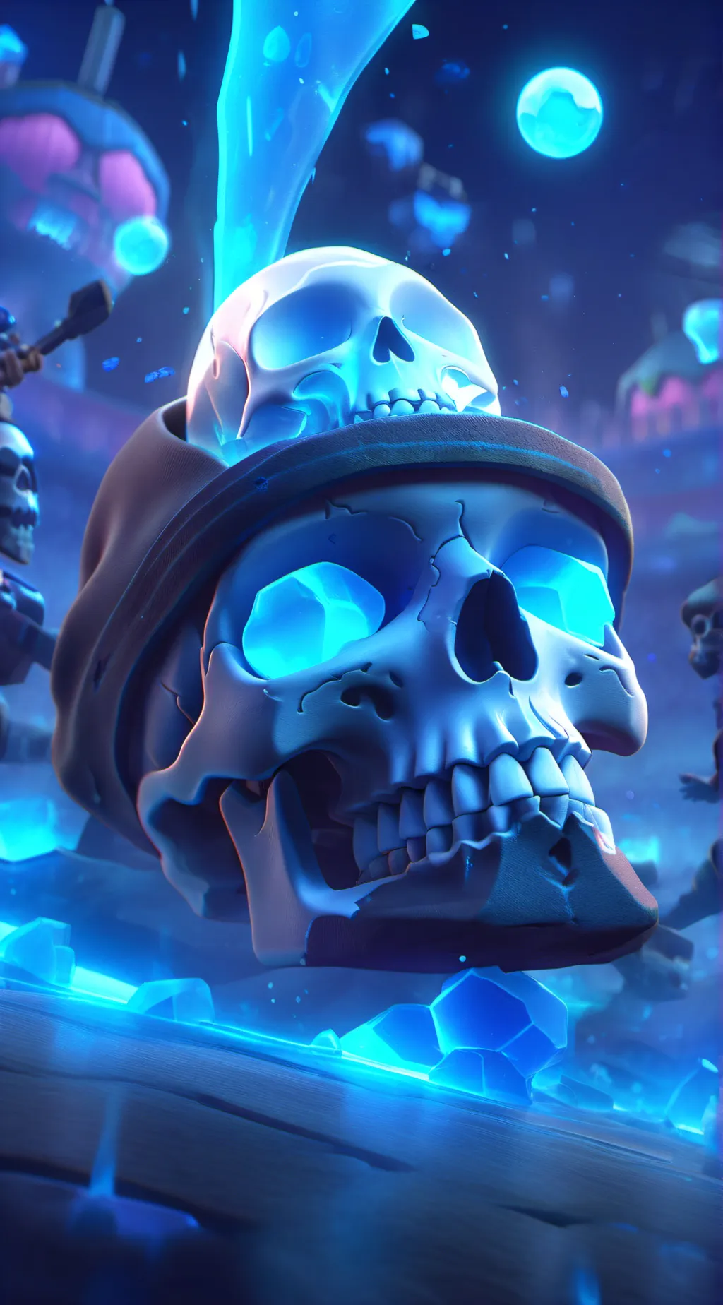 ai character: Was it? 💀 background