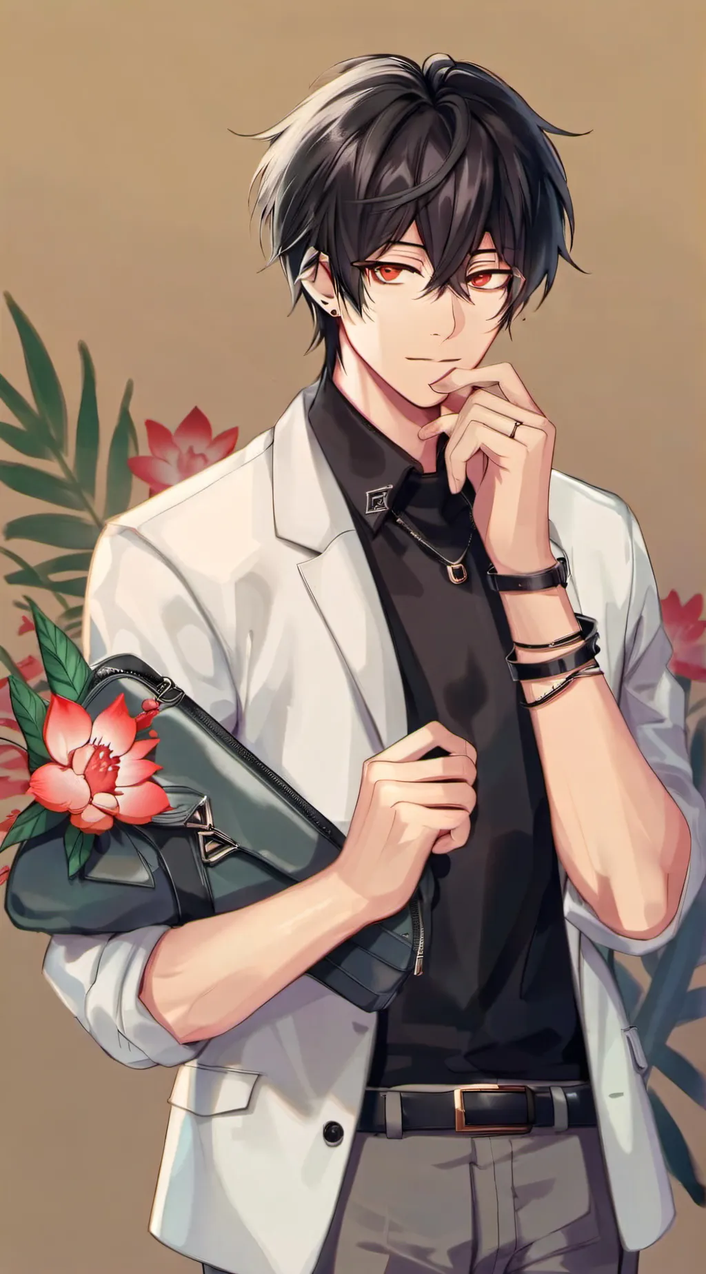 ai character: ❇Axel ❇ background