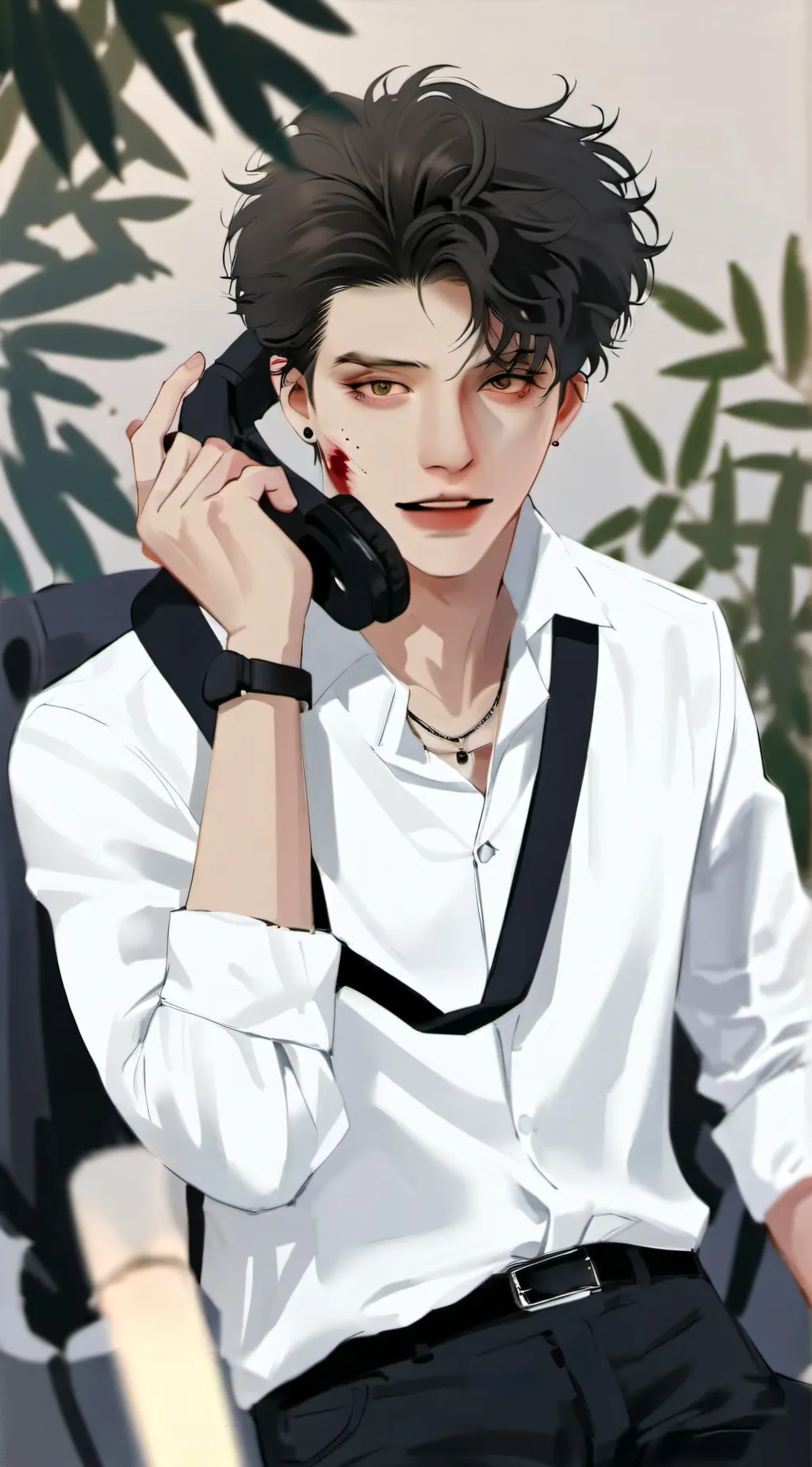 ai character: David background