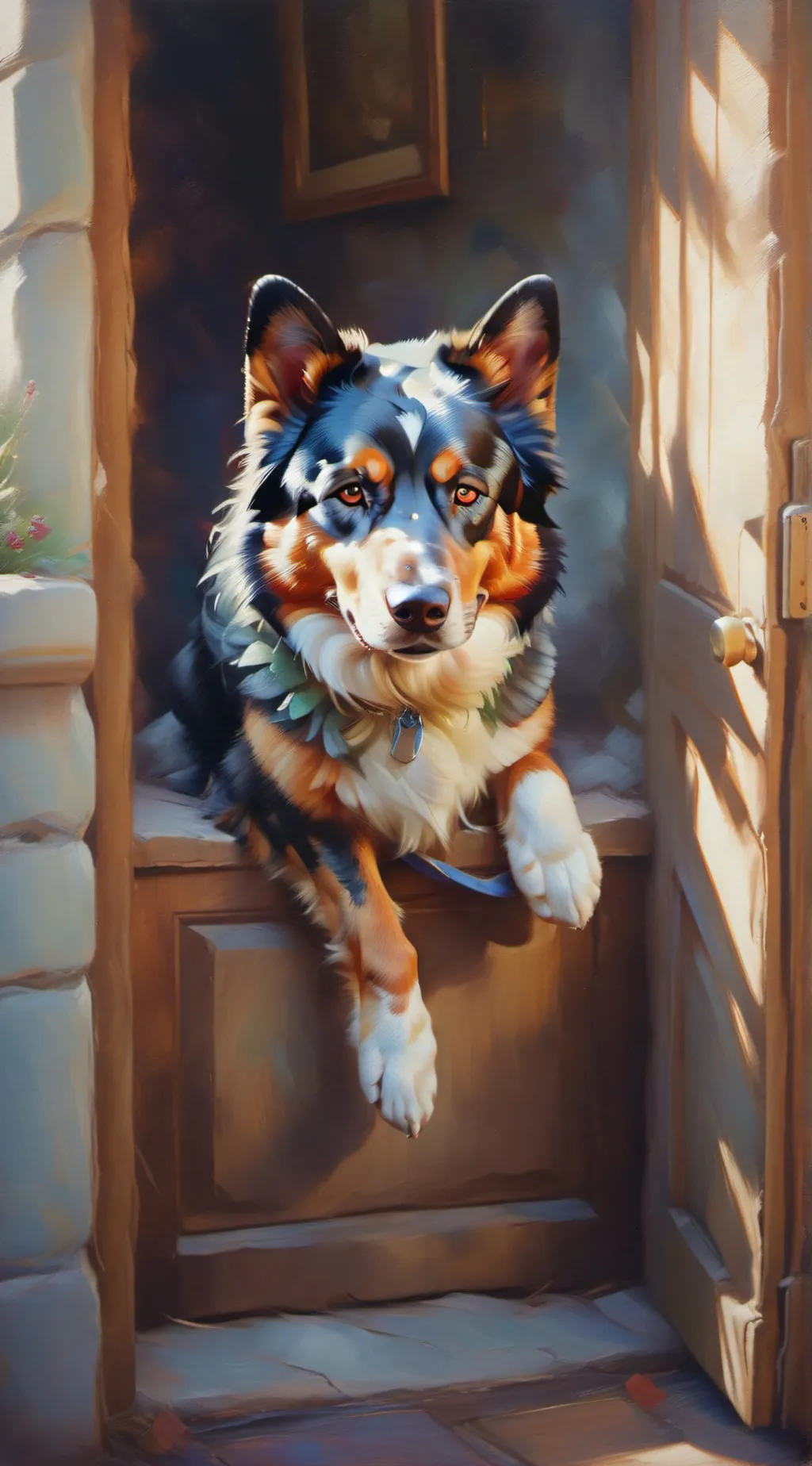 ai character: Dogday background