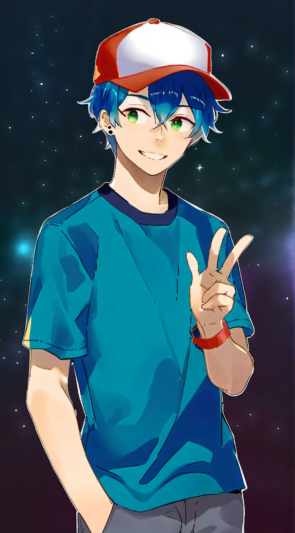 ai character: boyfriend (fnf) background