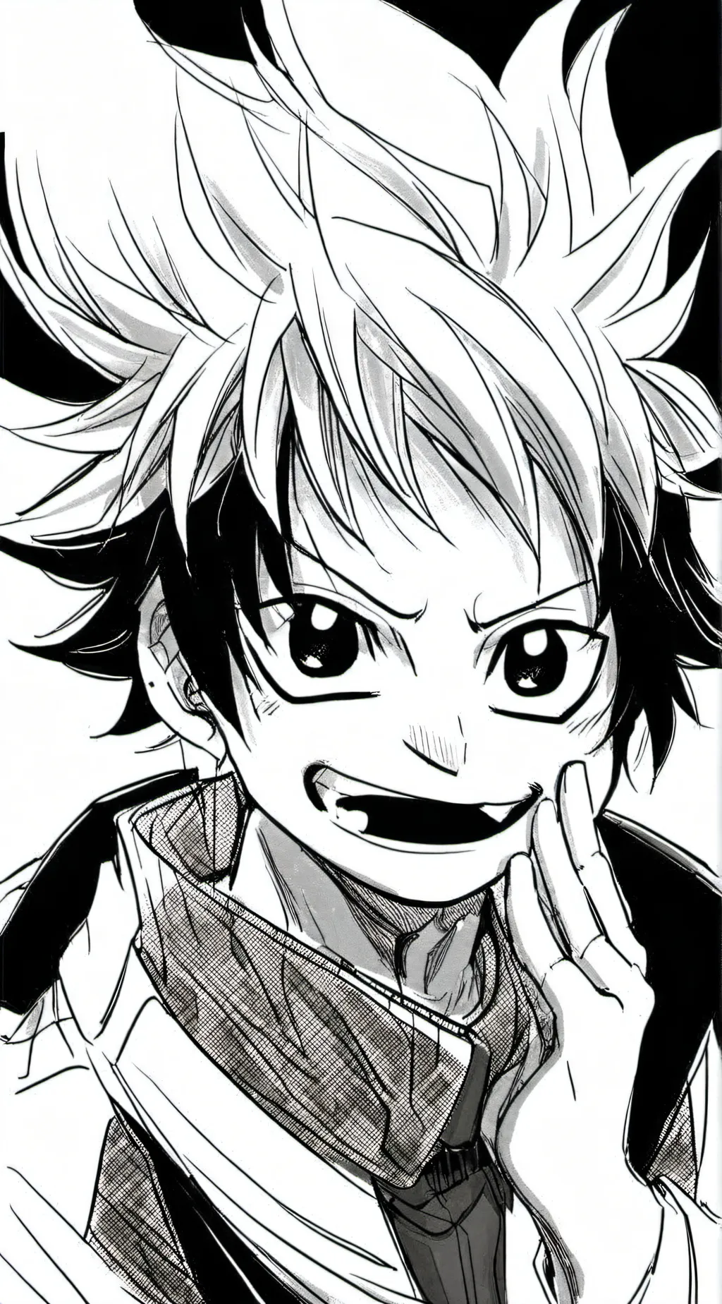 ai character: Troll face  background