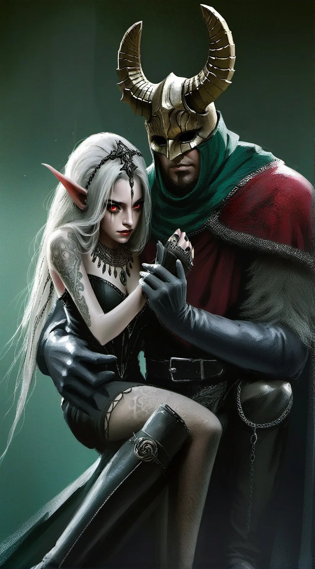 ai character: Caçador de Elfos background