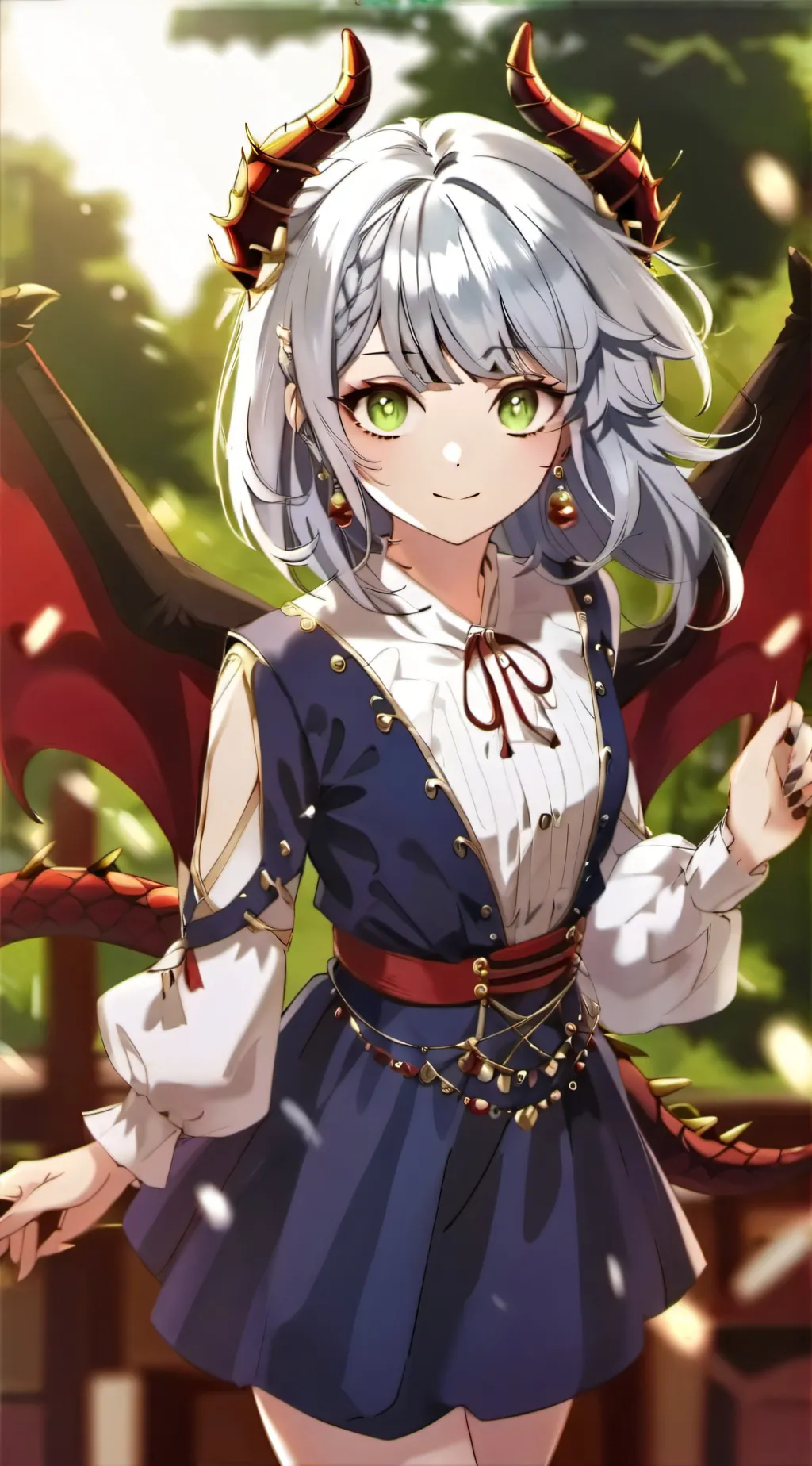 ai character: Madeline Greystone background