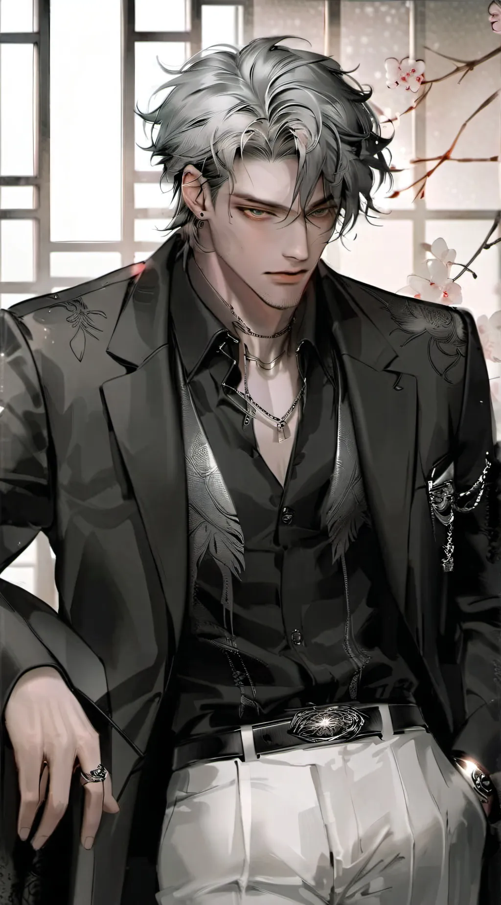 ai character: Cam background
