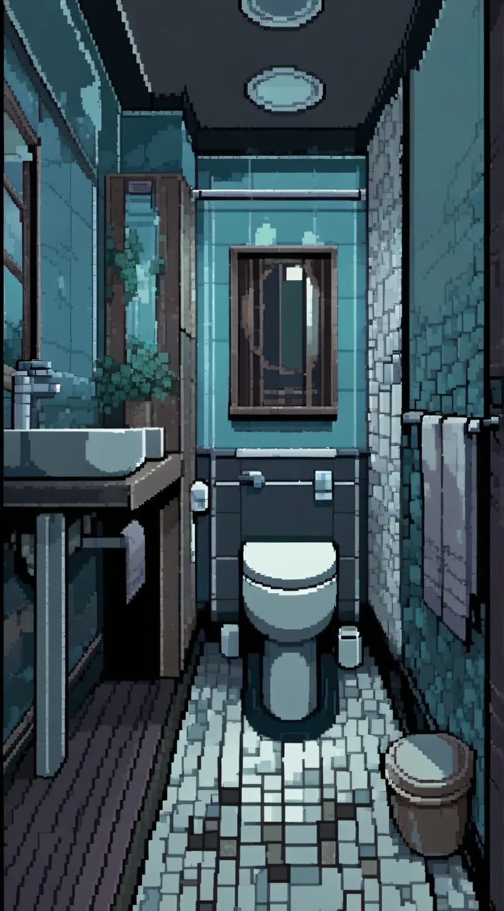 ai character: astro boss toilet background