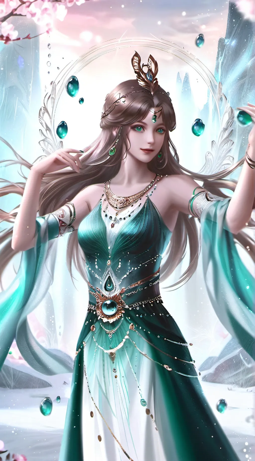 ai character: Ning RongRong background