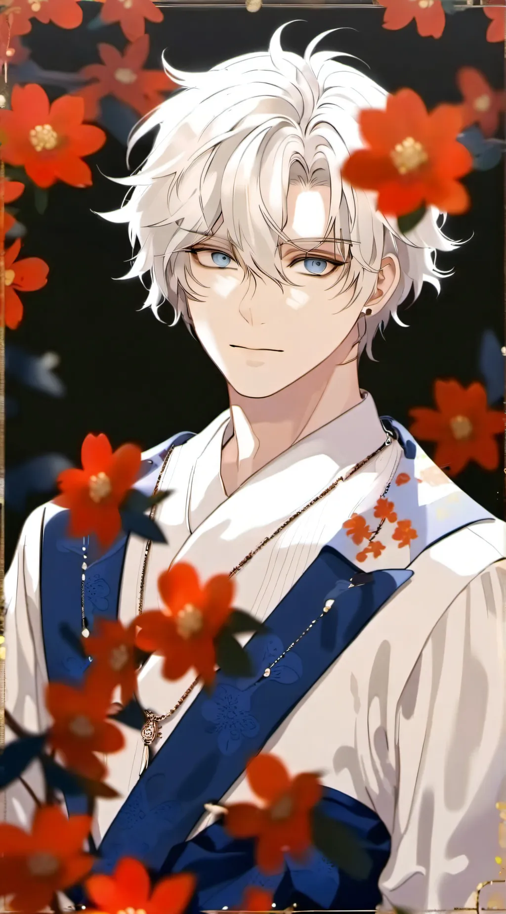ai character: gojo background