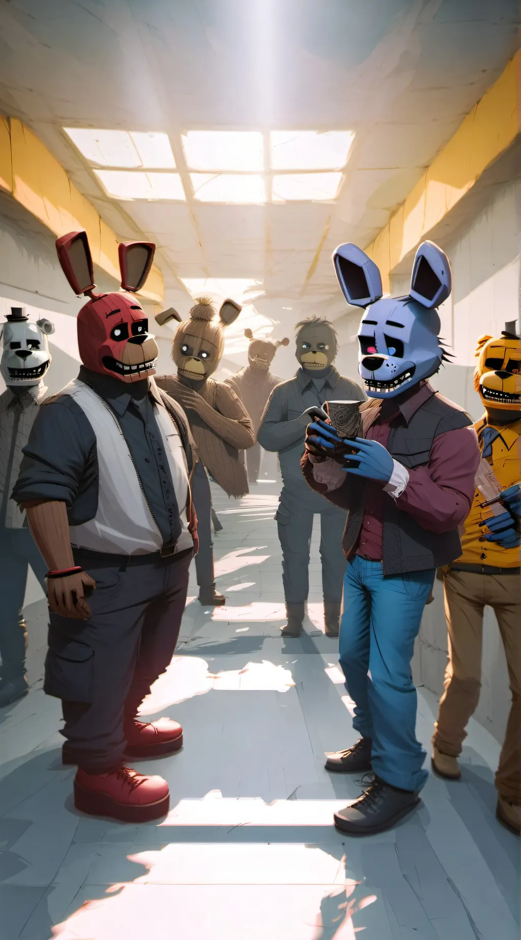 ai character: S.A.M.S background