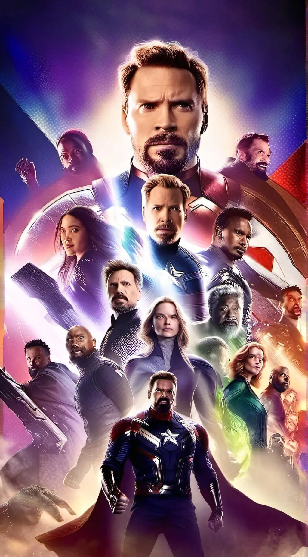 ai character: Avengers background