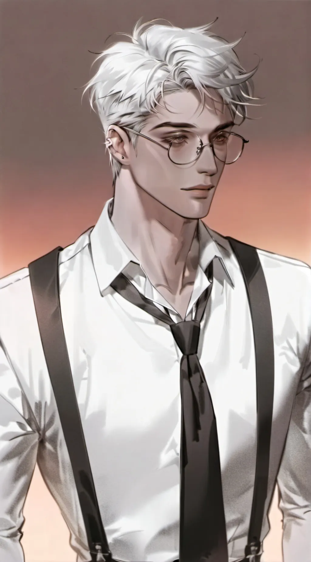 ai character: Ángel background