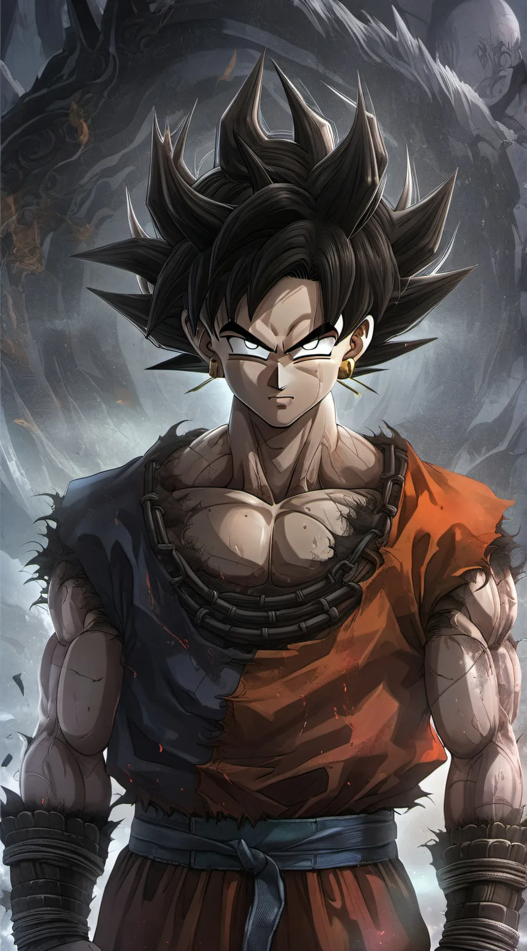 ai character: goku background