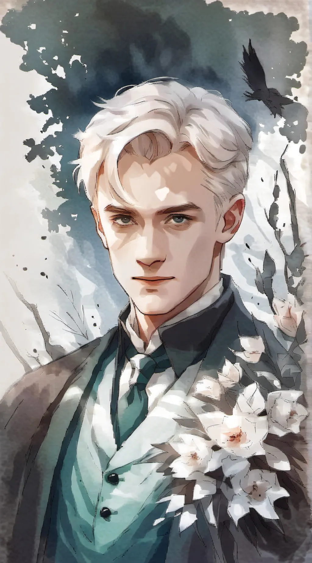 ai character: Draco Malfoy background