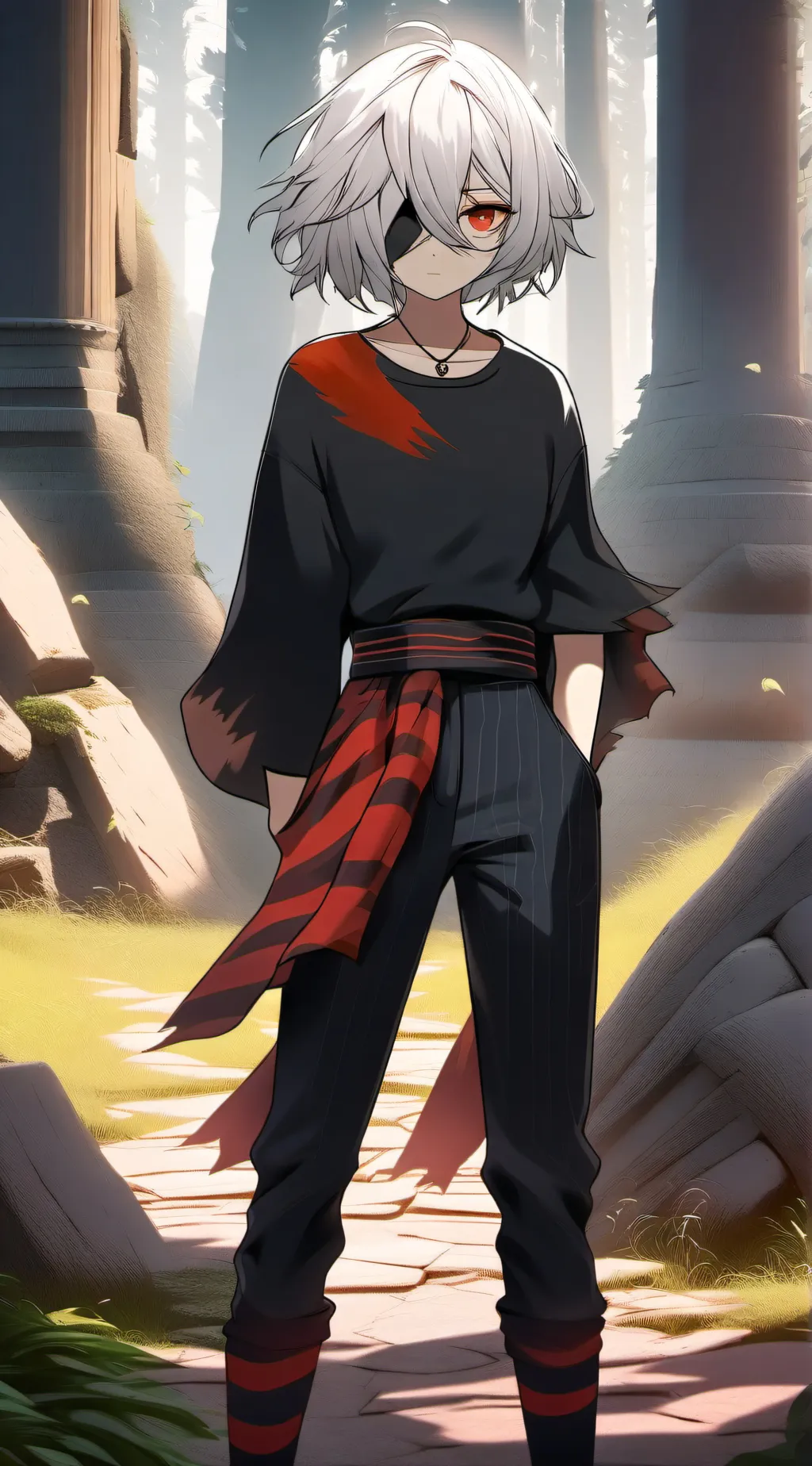 ai character: TheLast background