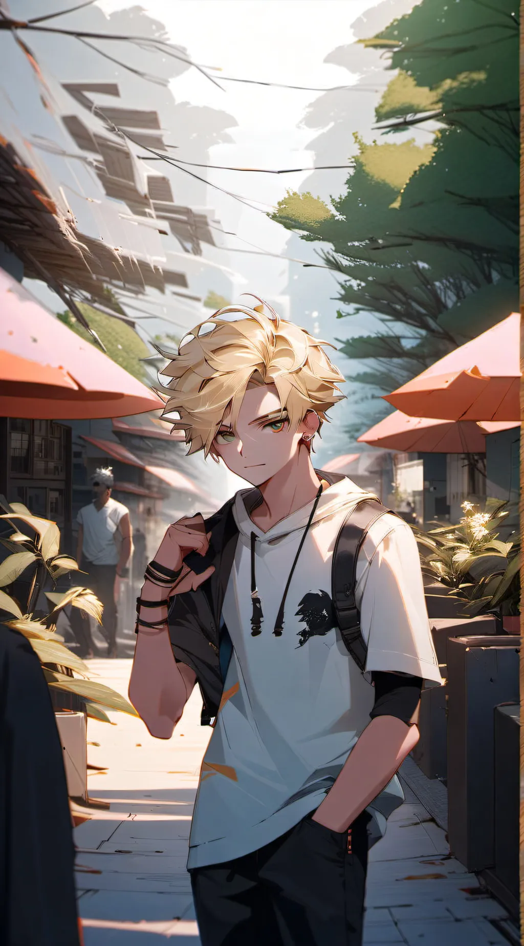 ai character: Alex background