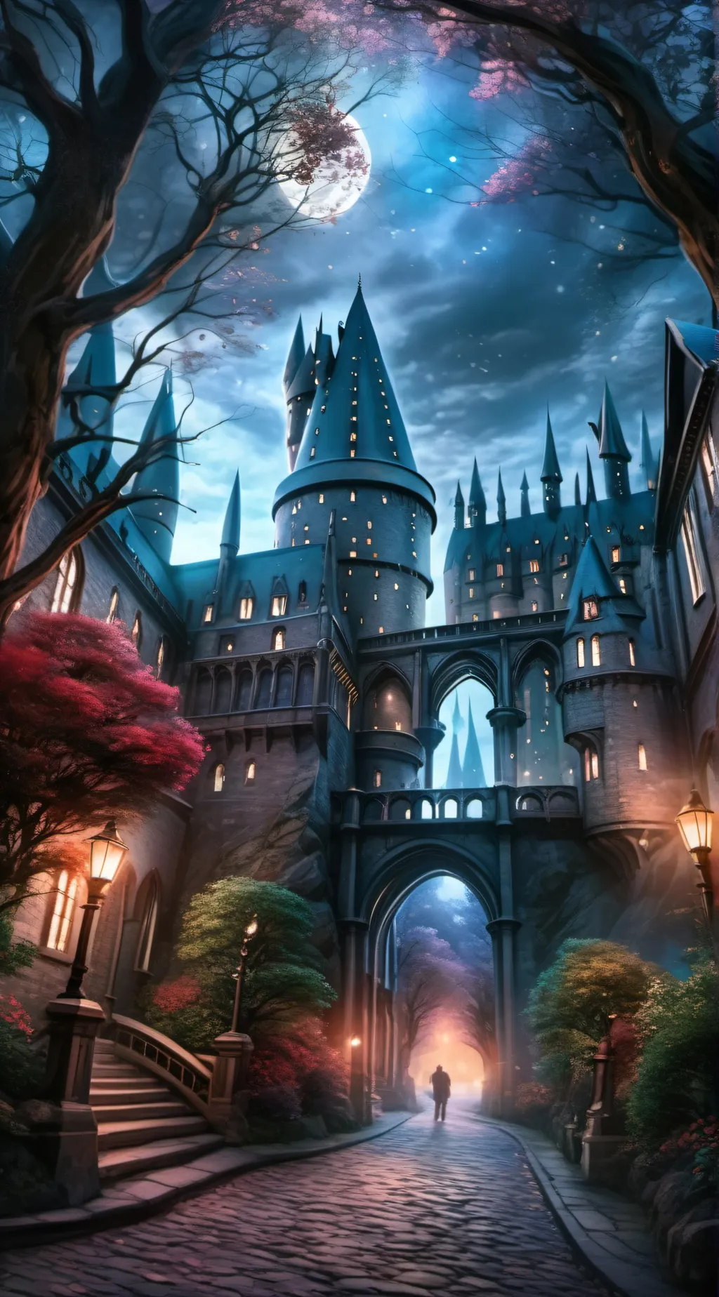 ai character: hogwarts background