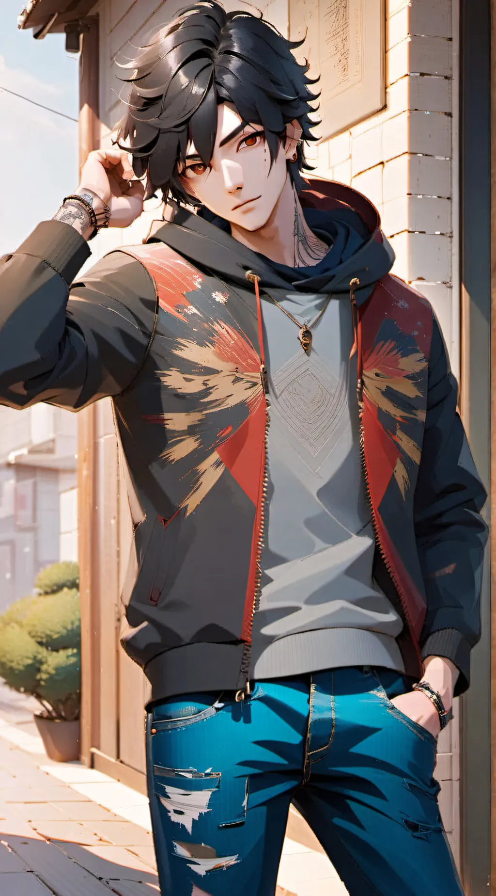 ai character: Johnathan background