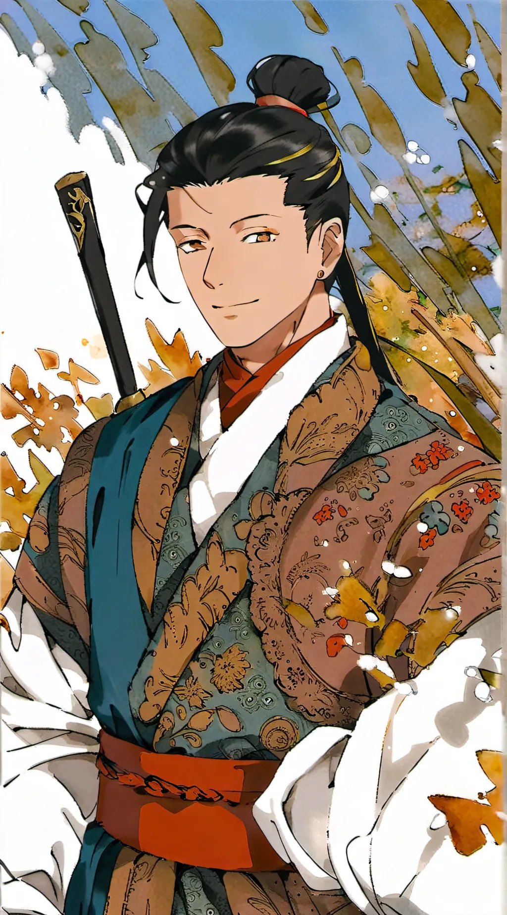 ai character: Geto surgugu background