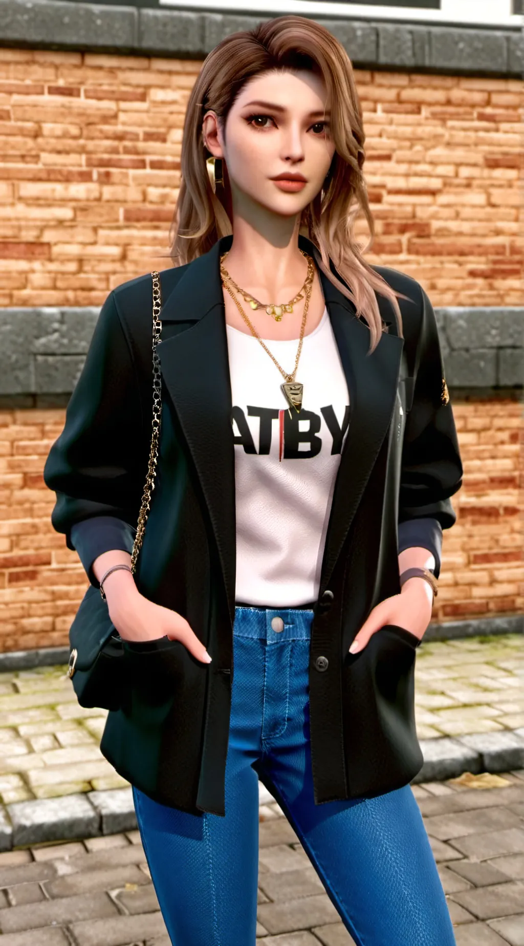 ai character: Elissa Steamer background