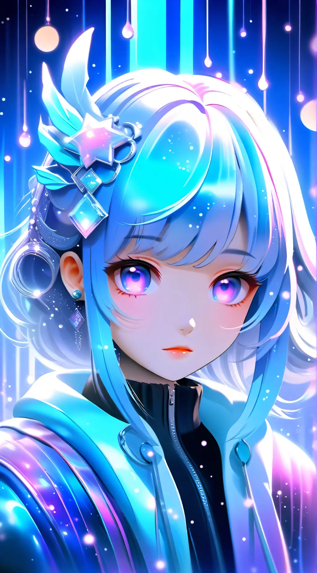 ai character: all girl school background